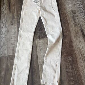 Mud Pie Cream Skinny Jeans